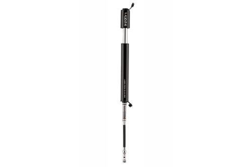 Ręczna pompka rowerowa Lezyne Gauge Drive HV - M Black Gloss